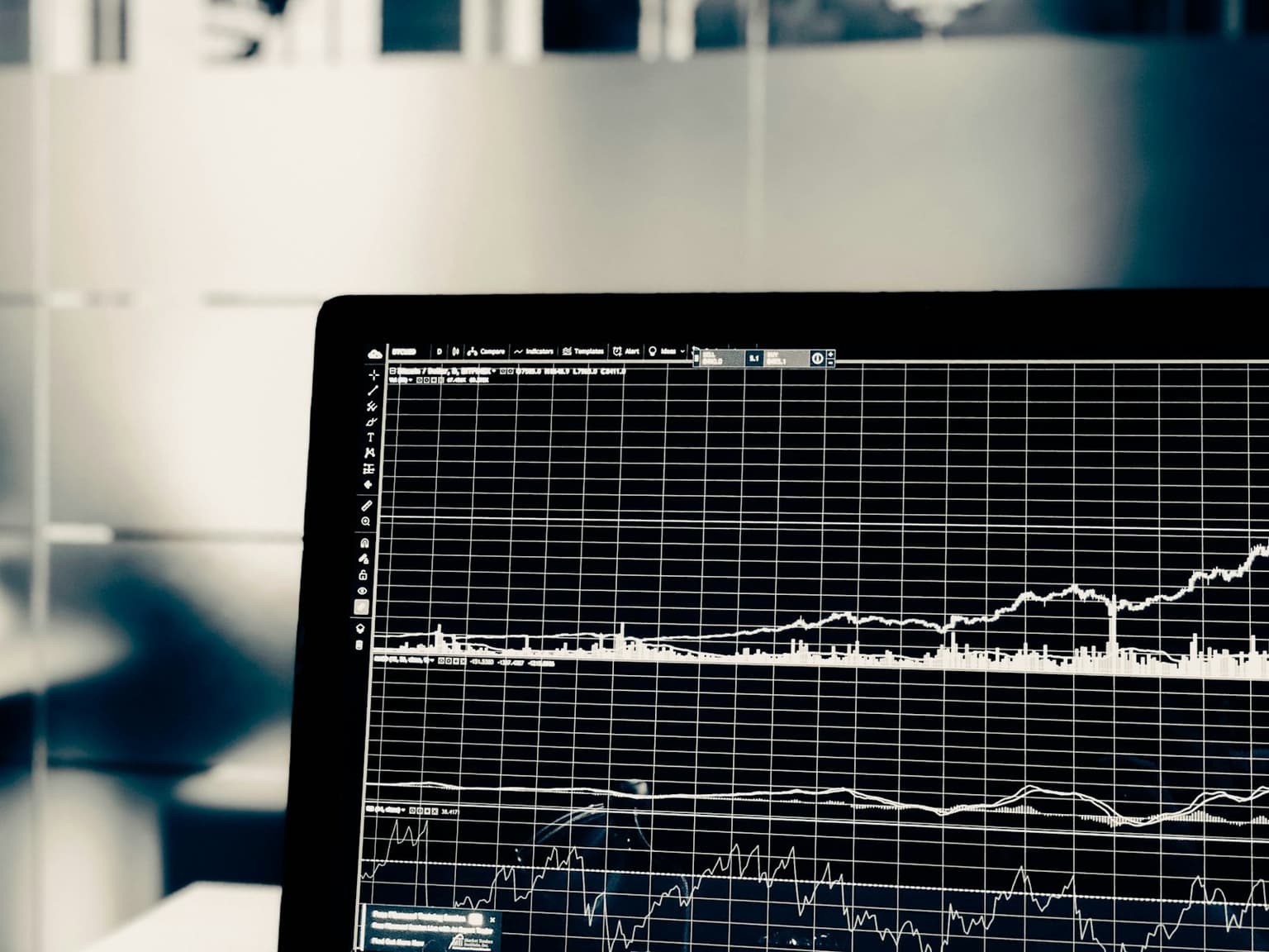 Rows of figures and charts on a screen that no longer give one clear answer